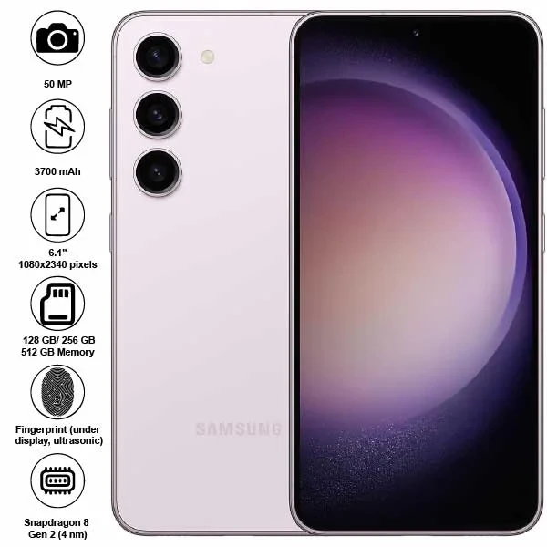 Samsung galaxy s23 black golden grey pink 128gb 256gb 512gb  free shipping